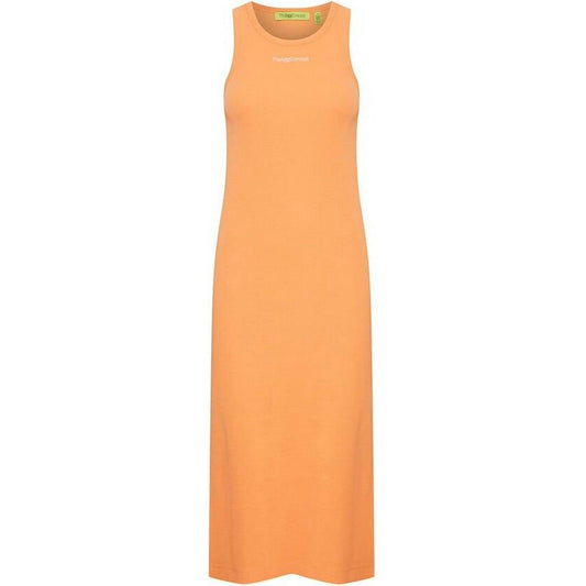 Damskie sukienki na co dzień The Jogg Concept - Sukienka Jcrasmine - Pomarańczowa