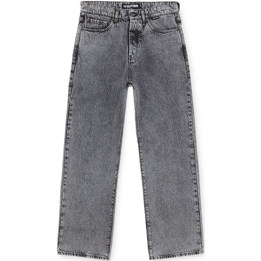 Iuter Jeans para hombre - Pantalones vaqueros sueltos - Gris