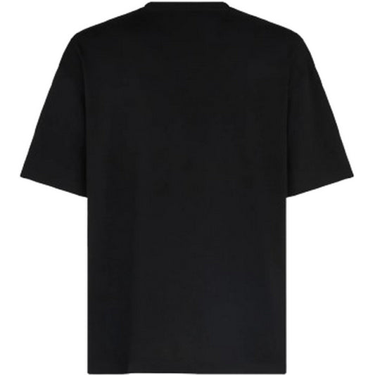 T-shirt Uomo Phobia - Black T-Shirt With Blue Grey Lightning - Nero