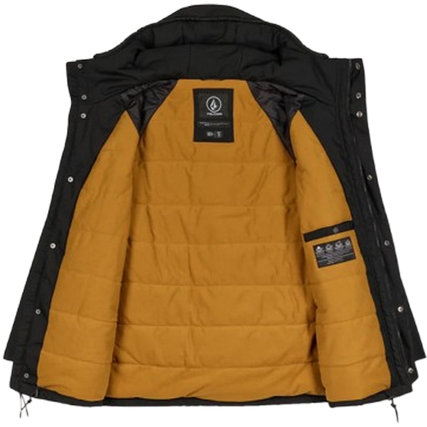 Kurtki męskie Volcom – Stoke Stone Ii 10K Jacket – Czarne