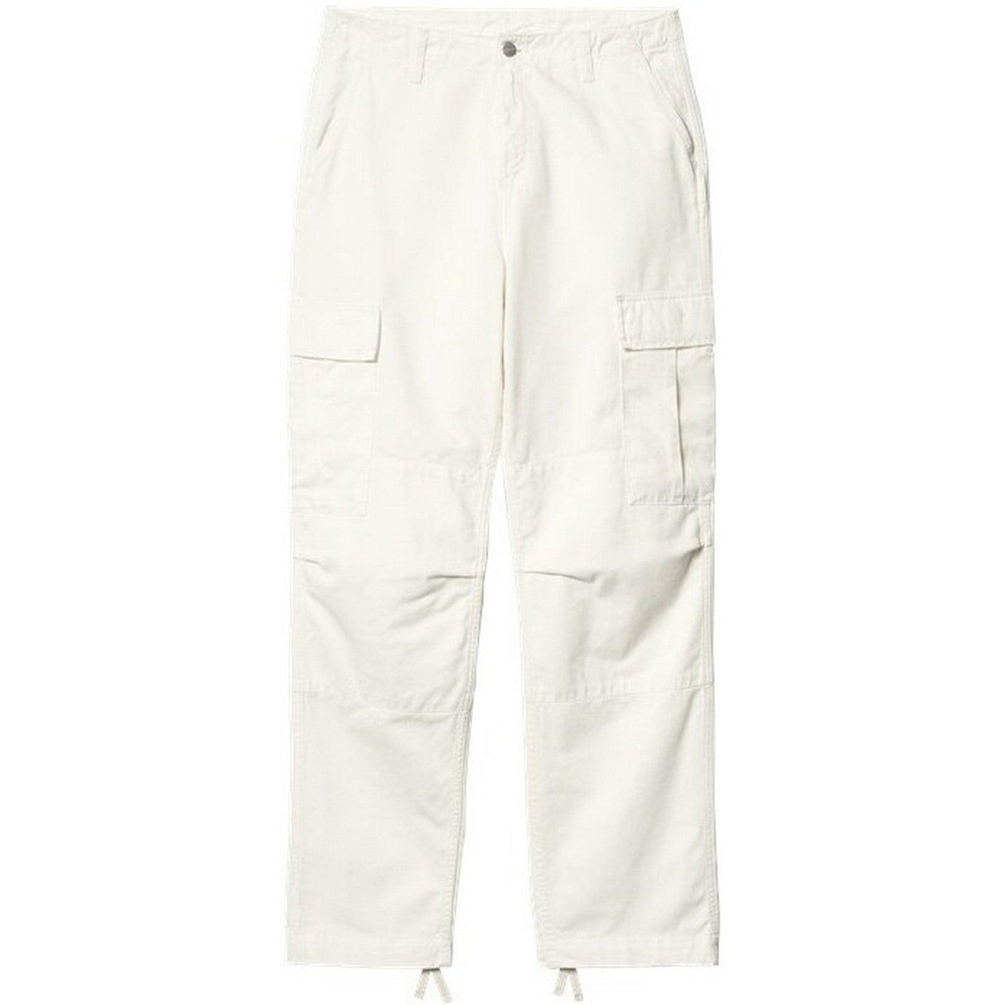 Carhartt Wip Herrenhose – Regular Cargo Pant Cotton Columbia Ripstop – Weiß