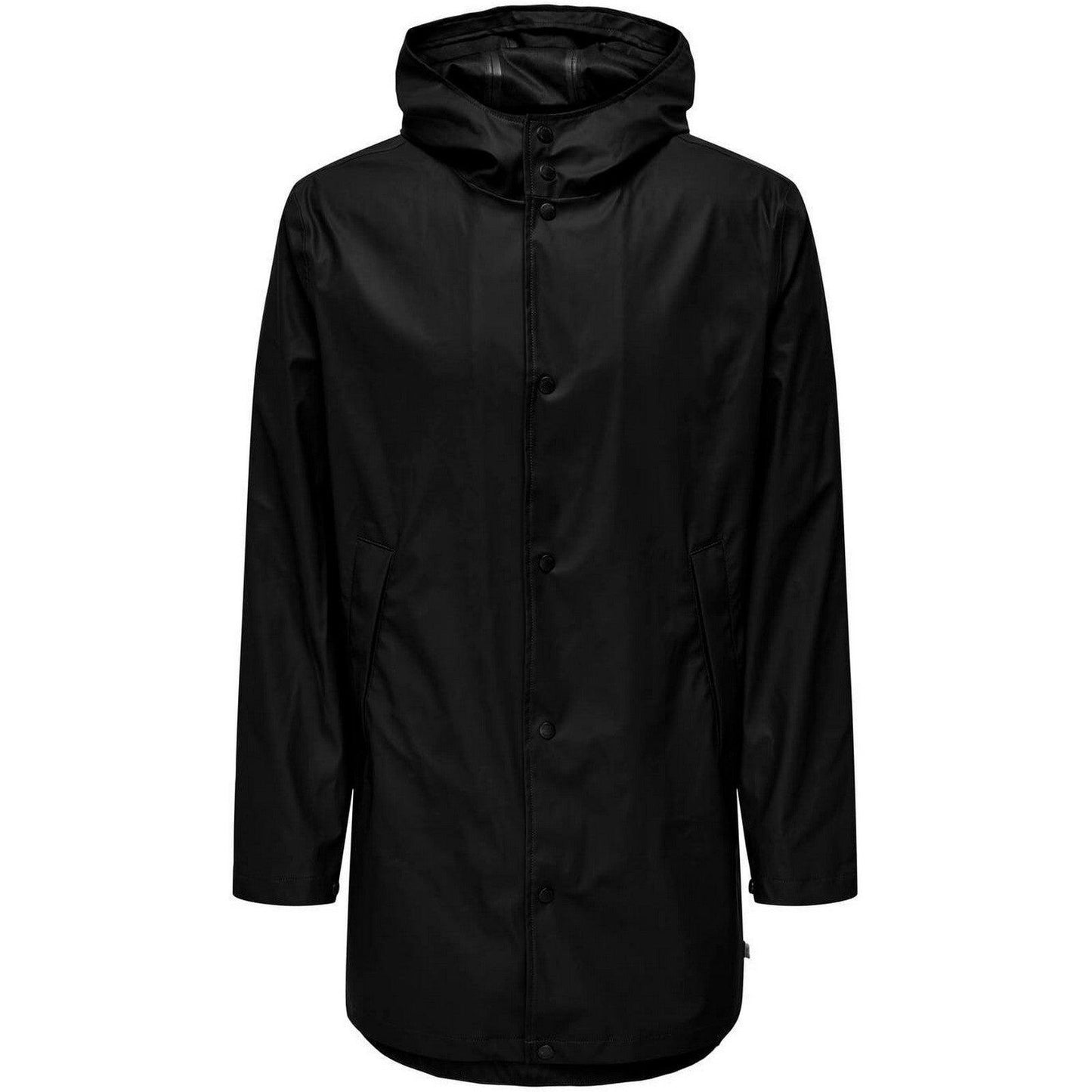 Giacche Uomo Only & Sons - Onsluca Rain Coat Otw Noos - Nero