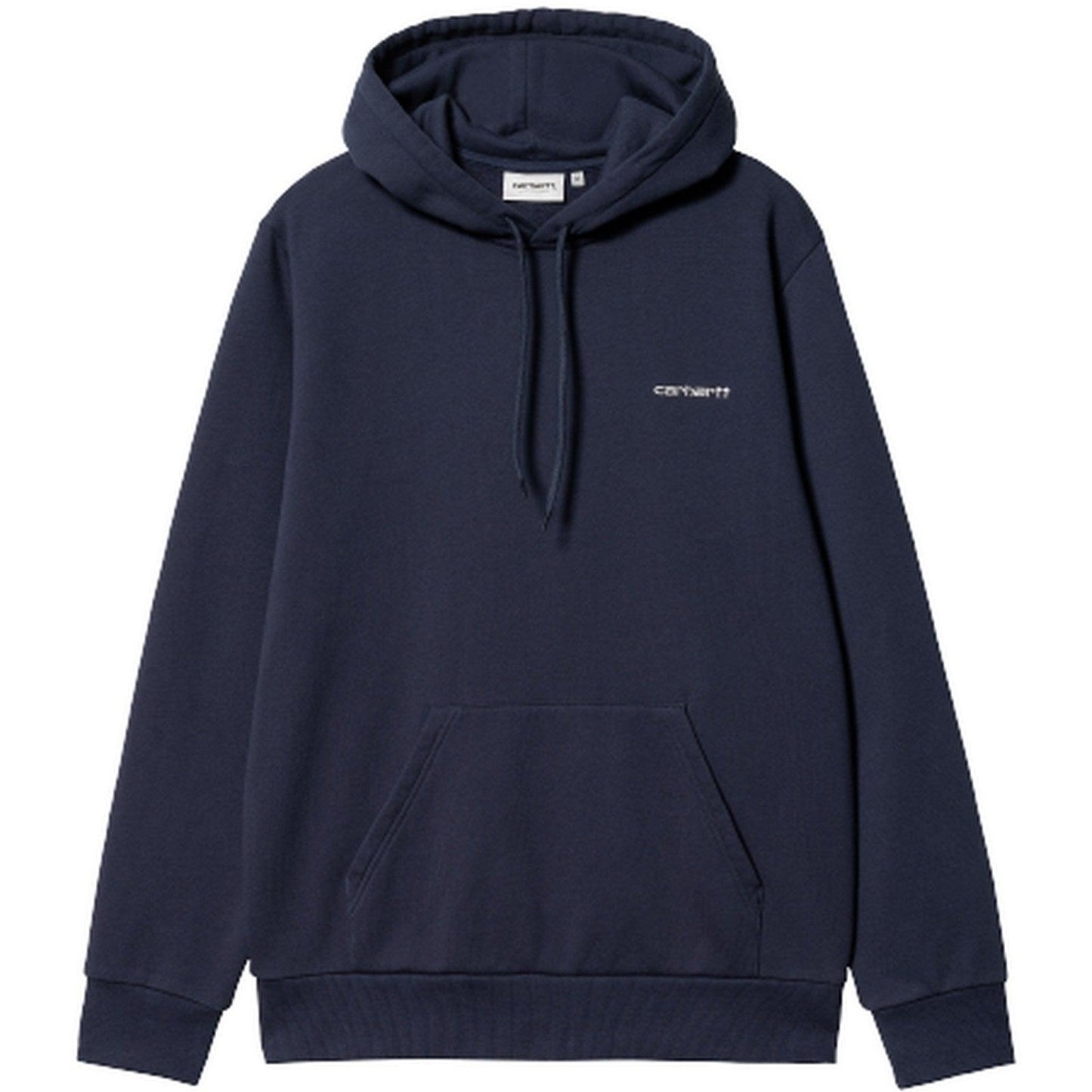 Felpe con cappuccio Uomo Carhartt Wip - Hooded Script Embroidery - Blu