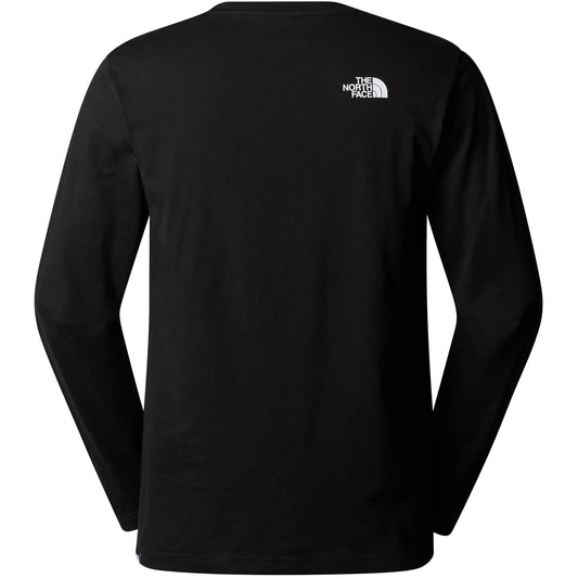 Maglie a manica lunga Uomo The North Face - M L/S Simple Dome Tee - Nero