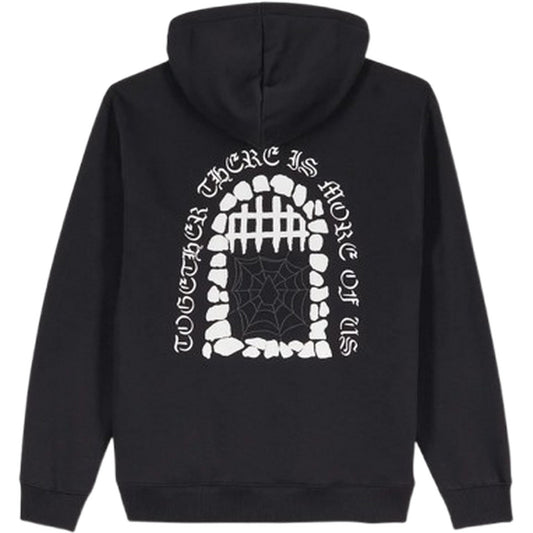 Męskie bluzy z kapturem Volcom – Noder Po – Czarne