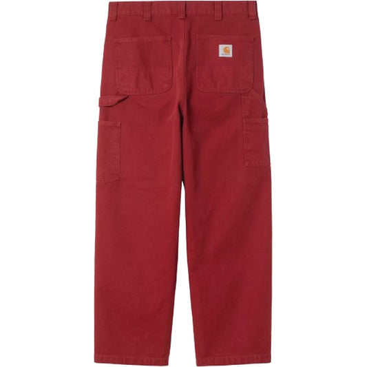 Carhartt Wip Men's Pants - OG Double Knee Pant - Red