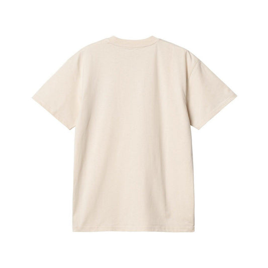 T-shirt Uomo Carhartt Wip - S/S American Script - Beige