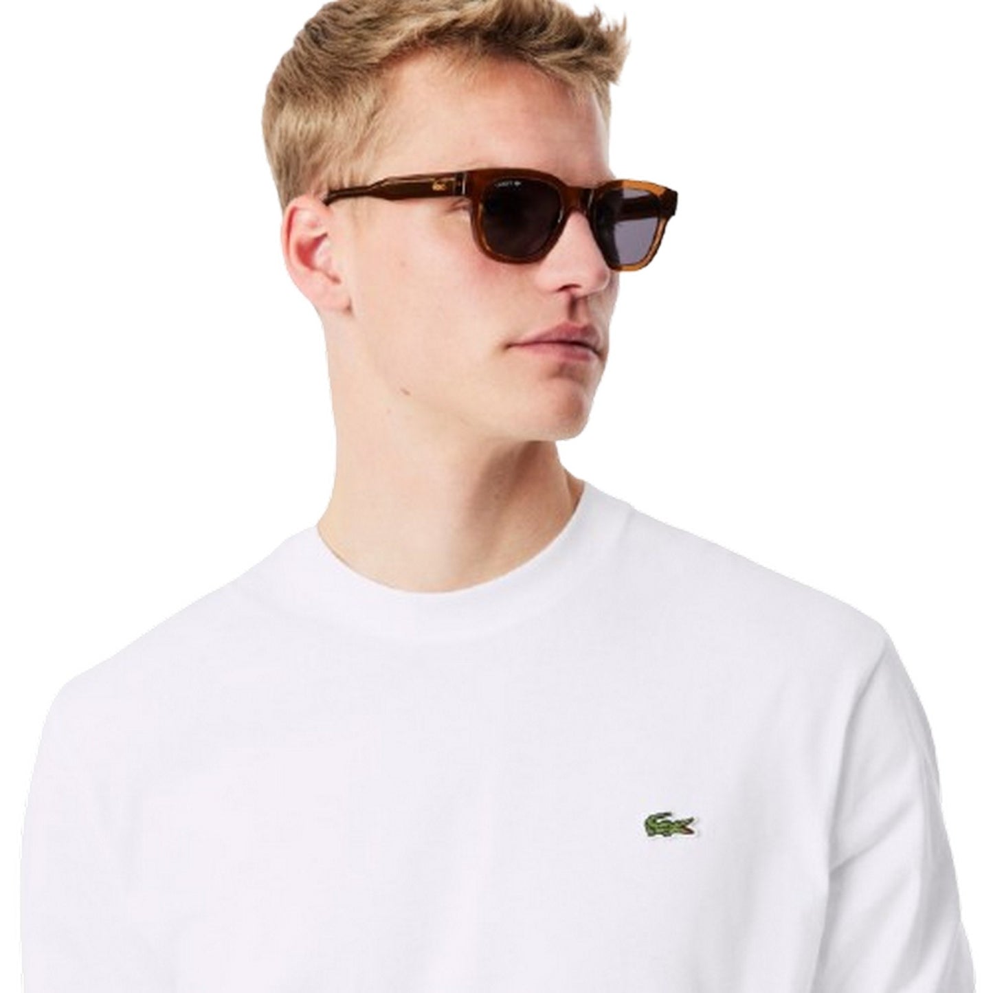 T-shirt Uomo Lacoste - Tee-Shirts - Bianco