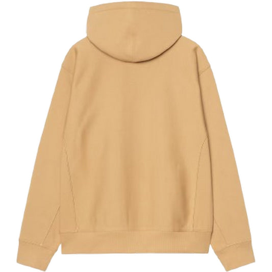Felpe con cappuccio Uomo Carhartt Wip - Hooded American Script Sweat - Marrone