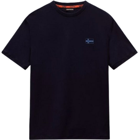 Napapijri Camiseta de hombre - S-Sorano Ss - Azul