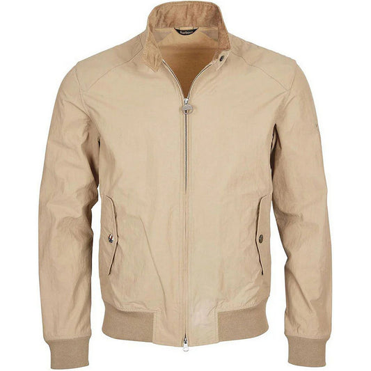 Giacche Uomo Barbour International - Rectifier Harrington Outerwear - Beige