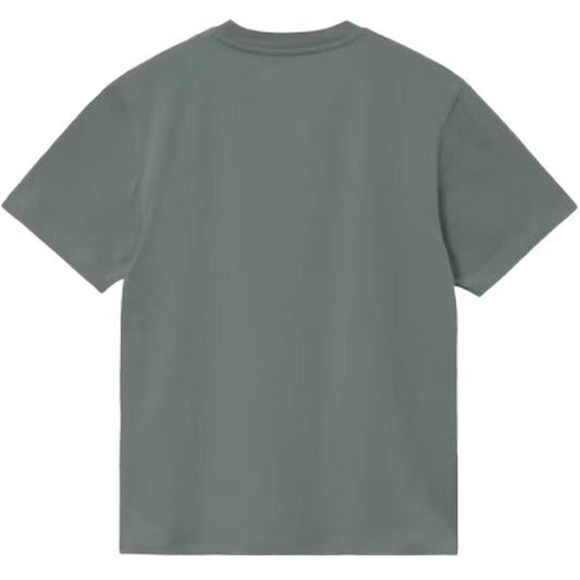 T-shirt Donna Carhartt Wip - W' S/S Script Embroidery T-S - Verde