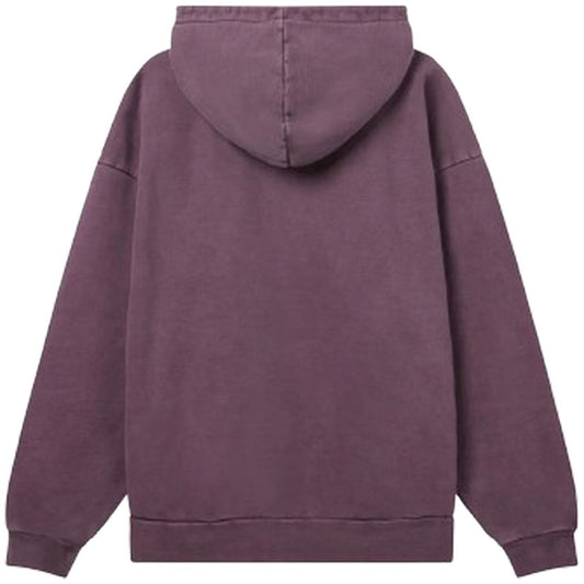 Felpe con cappuccio Uomo Obey - Lowercase Pigment Hood Fleece - Viola