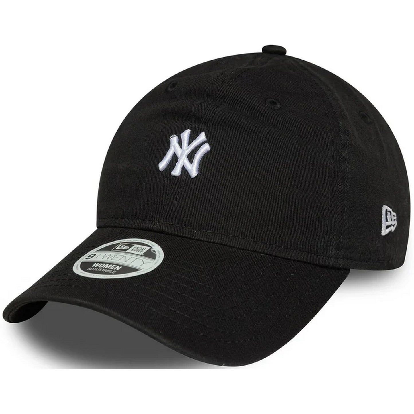 New Era Unisex-Baseballkappen – Wmns Mini Washed 9Twenty Neyyan – Schwarz