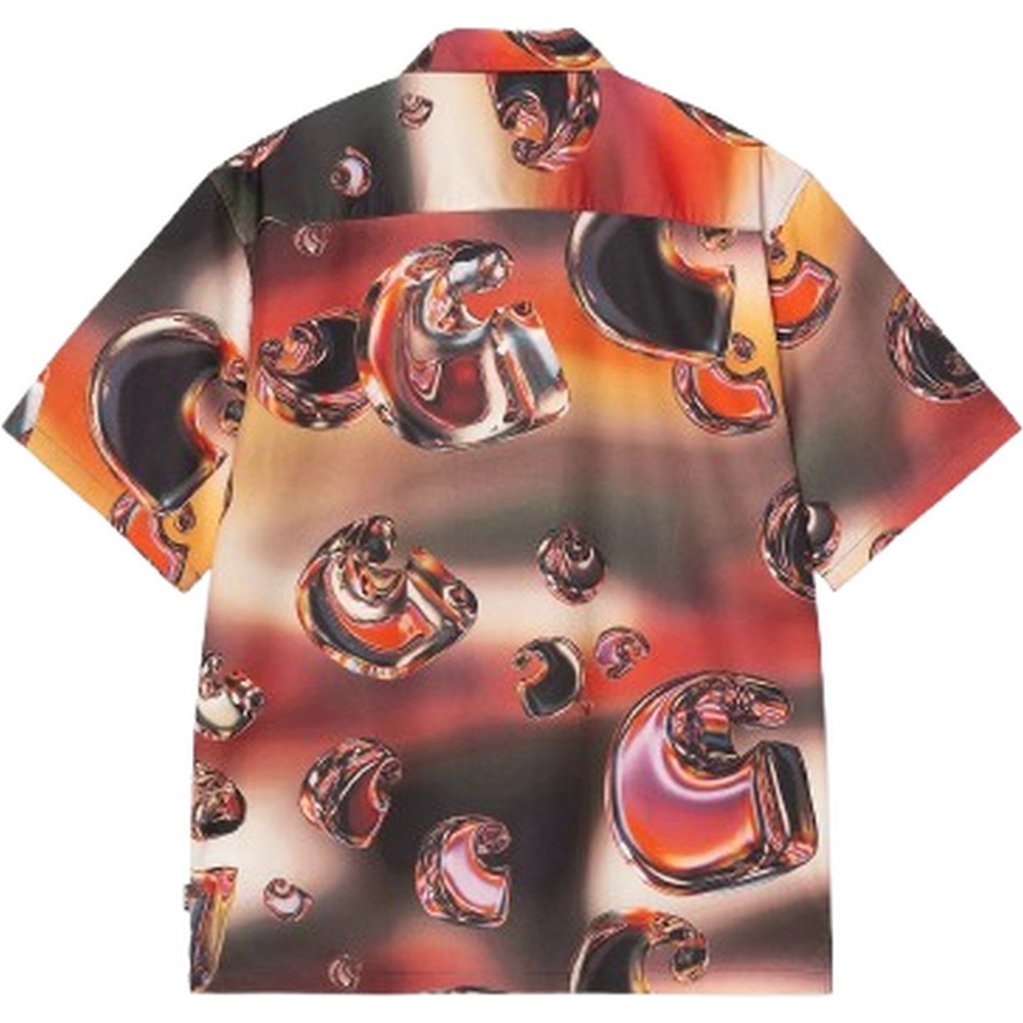 Carhartt Wip Chemises décontractées pour hommes - S/S Solar Chrome Shirt - Multicolore