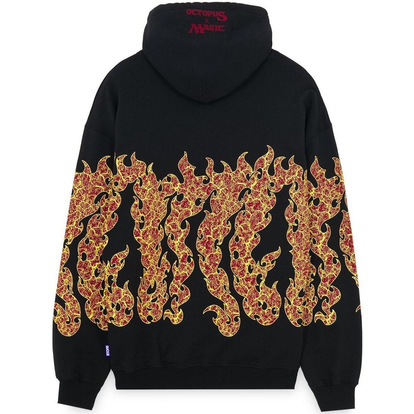 Felpe con cappuccio Uomo Octopus - Magic: The Gathering Octopus Mountain Hoodie - Nero