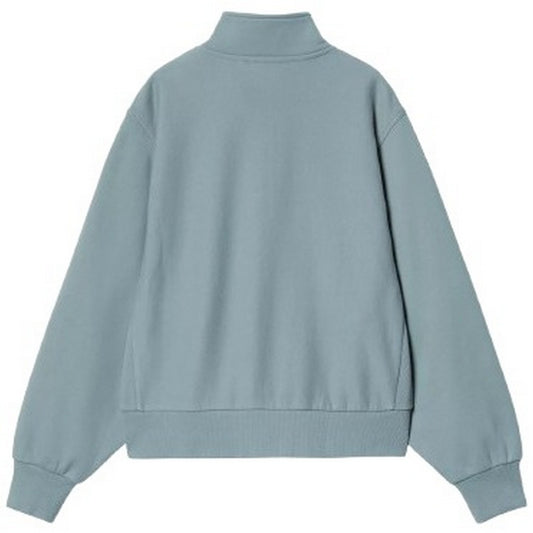 Carhartt Wip Damenpullover - W' American Scr. High Neck Swt – Hellblau