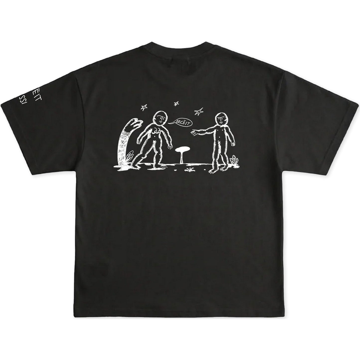 T-shirt Uomo Deceit - Eden Tee - Nero