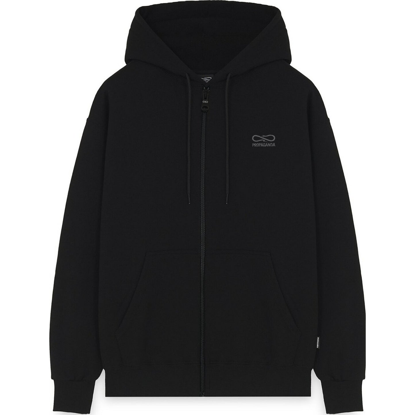 Felpe con cappuccio Uomo Propaganda - Felpa Logo Embroidery - Nero