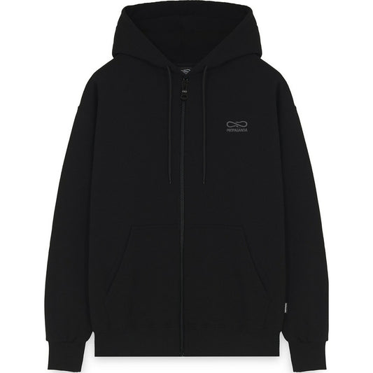 Propaganda Sweats à capuche pour hommes - Sweat-shirt avec logo brodé - Noir