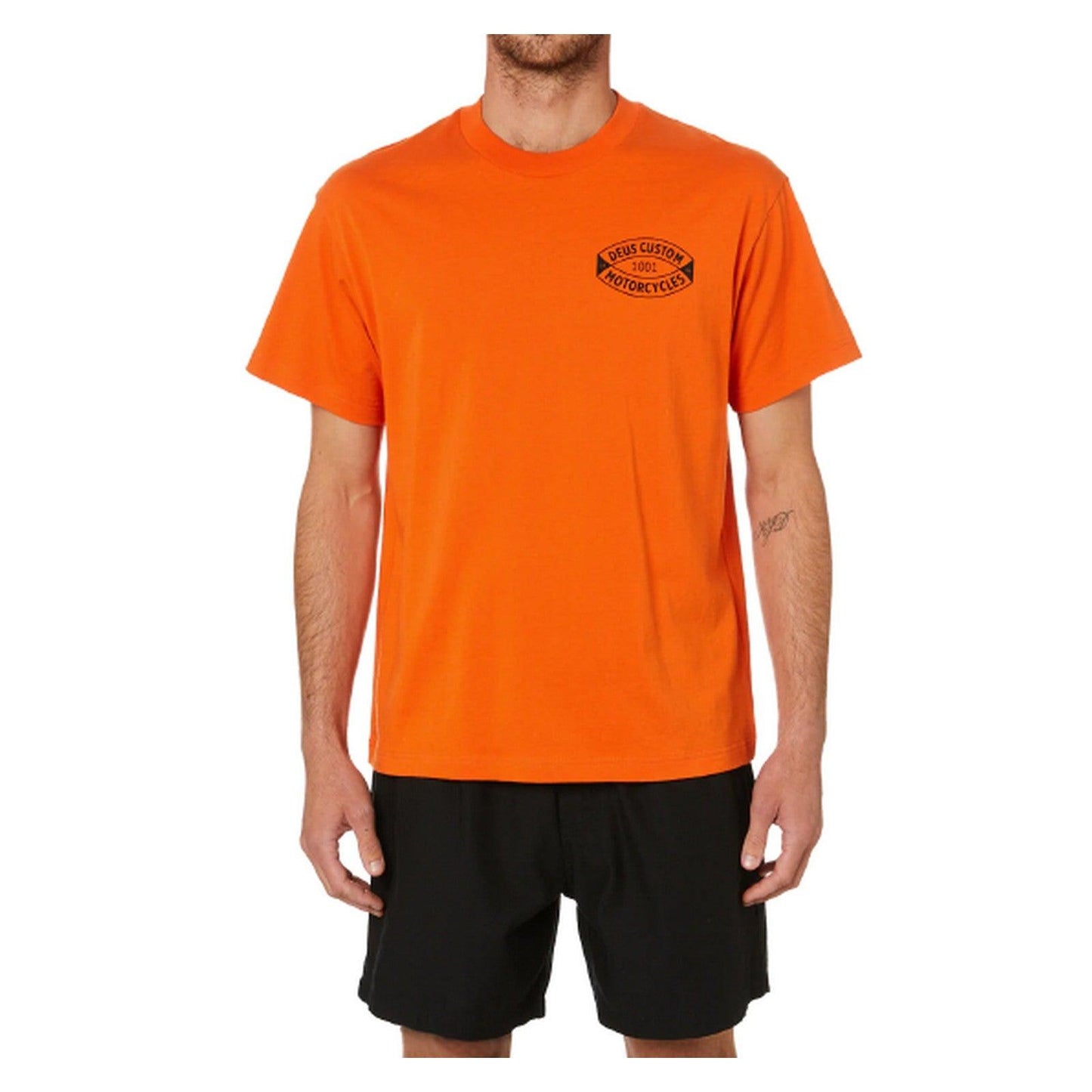 T-shirt Uomo Deus Ex Machina - Harlem Tee - Arancione