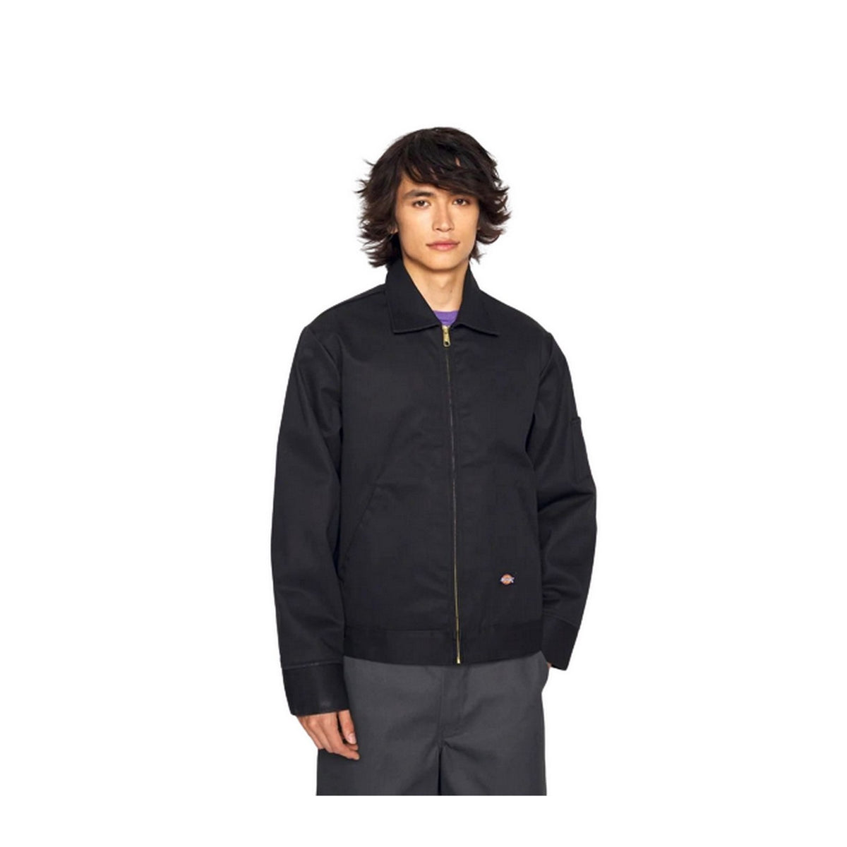 Dickies Vestes pour hommes - Veste doublée Eisenhower Rec - Noir