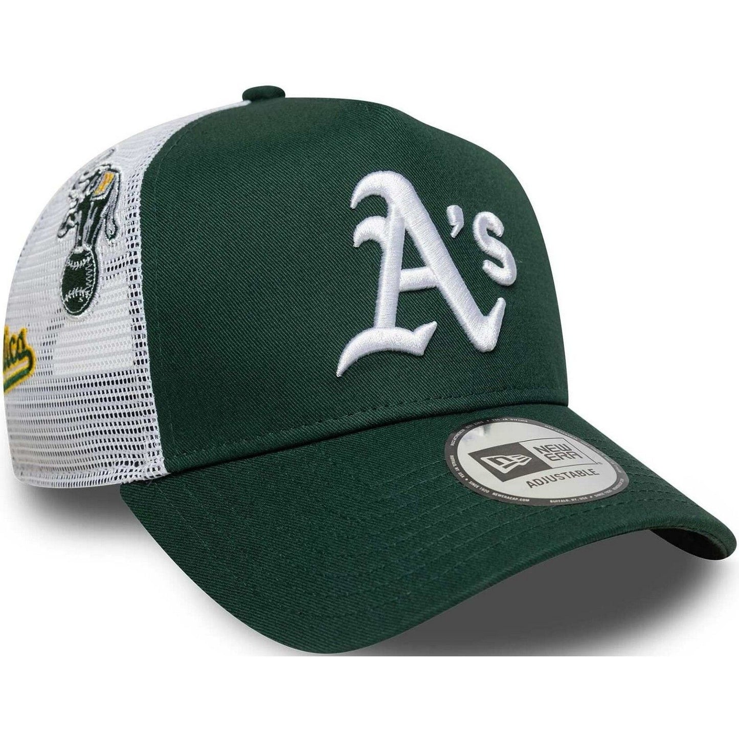 Czapki z daszkiem unisex New Era – Multi Patch Trucker – Zielone