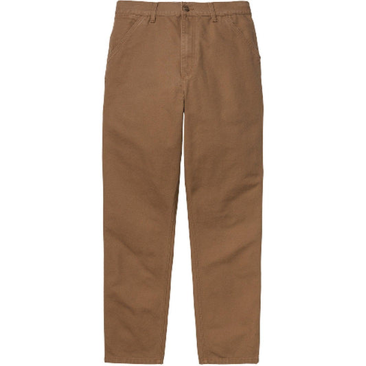 Pantalon Carhartt Wip pour hommes - Pantalon à genou unique - Marron