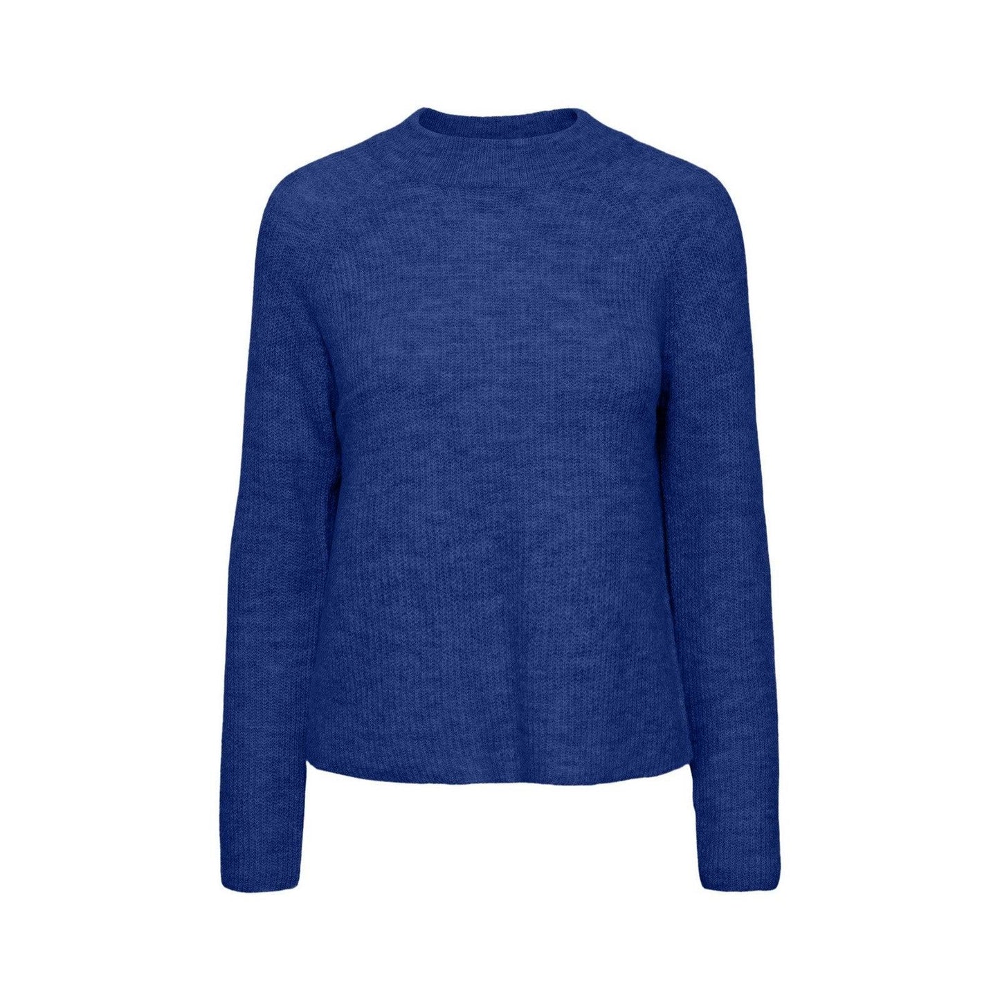Maglie Donna Pieces - Pcellen Ls O-Neck Knit Noos Bc - Blu