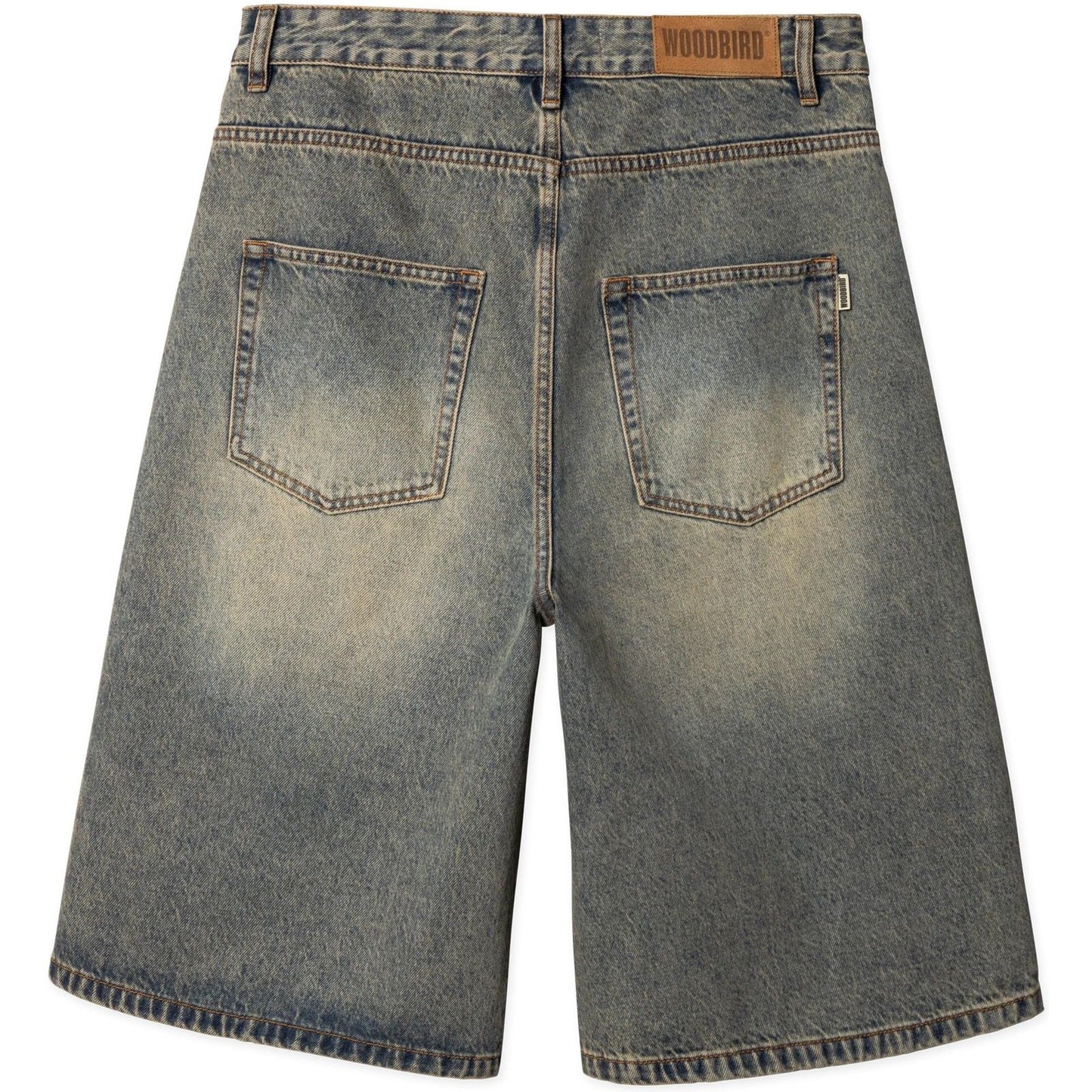 Bermuda Uomo Woodbird - Wbyuto Aged Shorts - Blu