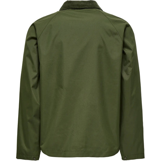 Giacche Uomo Only & Sons - Onskosmo Life Jacket Otw - Verde