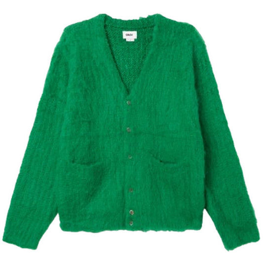 Obey Cardigan pour Homme - Patron Cardigan - Vert