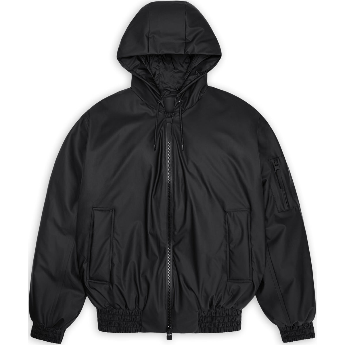 Giacche impermeabili Uomo Rains - Lohja Insulated Bomber Jacket W3T1 - Nero