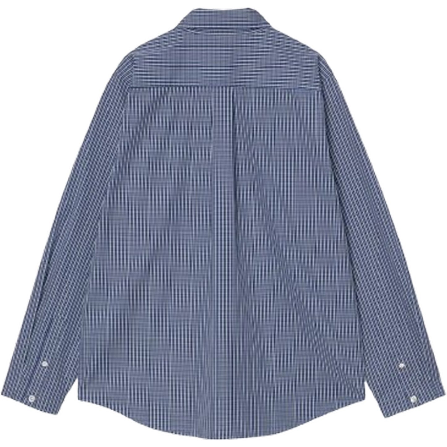 Camicie Donna Carhartt Wip - W' L/S Groff Shirt - Blu