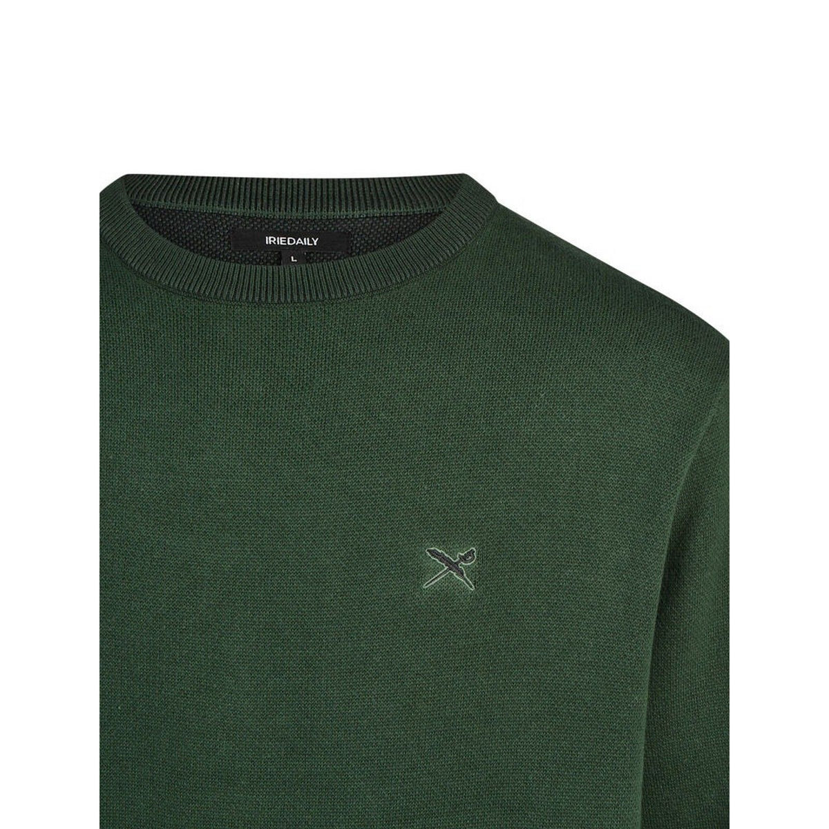 Maglie a manica lunga Uomo Iriedaily - Heavy Flag Knit - Verde