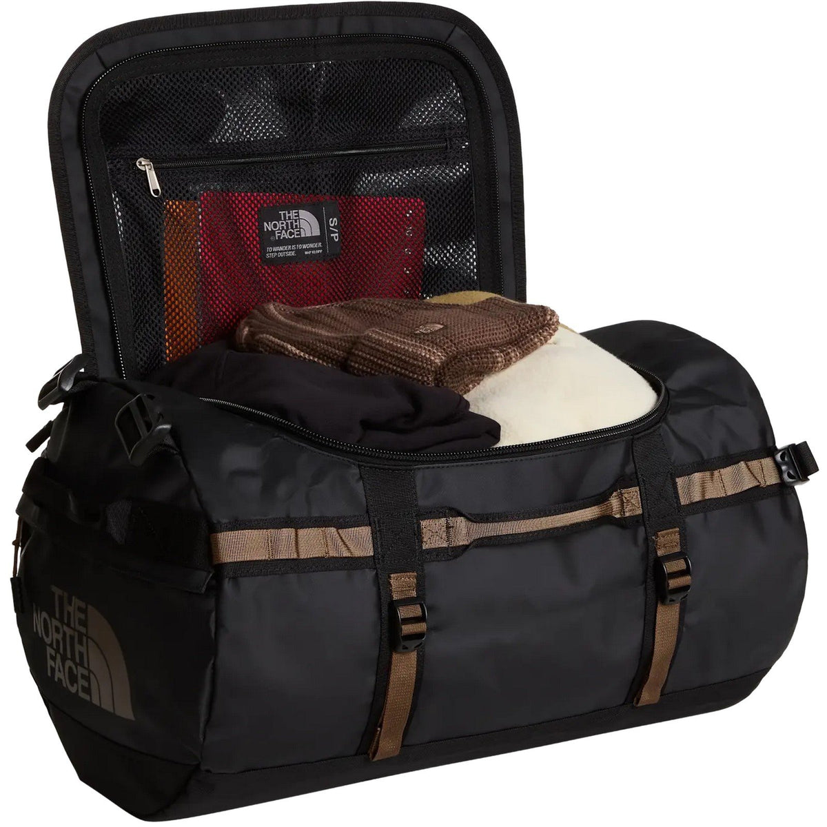 Borse a spalla Unisex The North Face - Base Camp Duffel - S - Nero