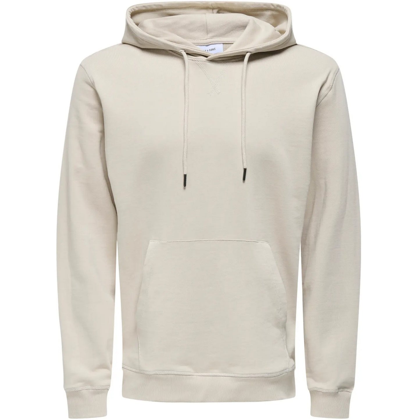 Felpe con cappuccio Uomo Only & Sons - Onsdavid Reg Hoodie Sweat - Grigio