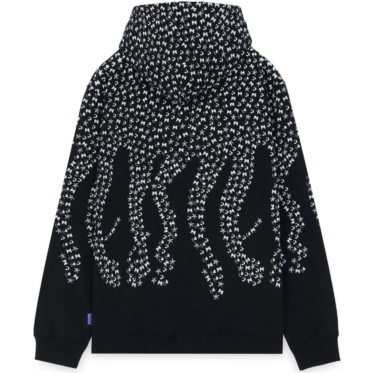 Felpe con cappuccio Uomo Octopus - Octopus Studs Hoodie - Nero