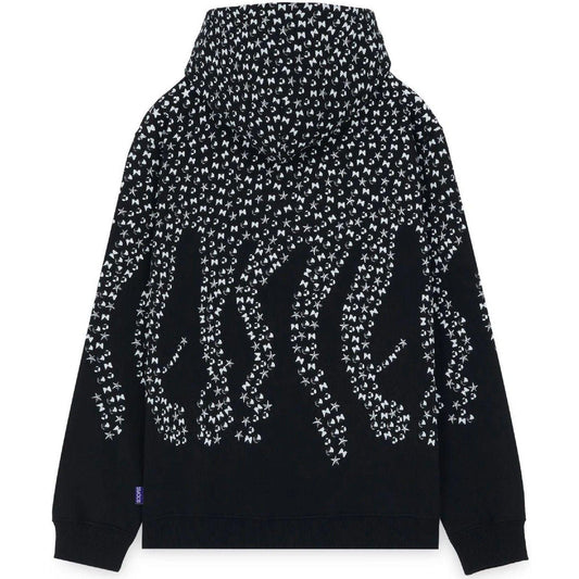 Sudaderas con capucha Octopus para hombre - Sudadera con capucha Octopus Studs - Negro