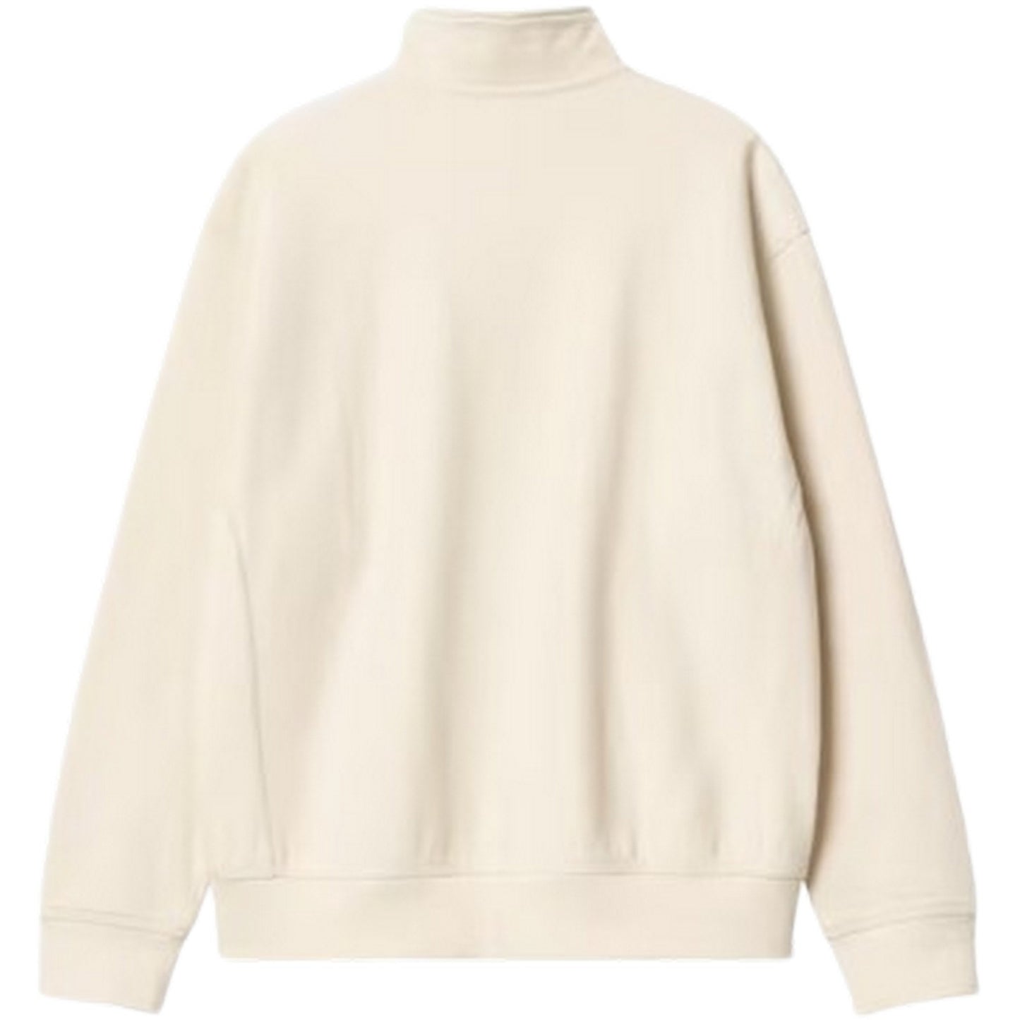 Felpe senza cappuccio Uomo Carhartt Wip - Half Zip American Script Sweat - Bianco