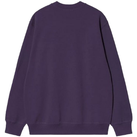 Felpe senza cappuccio Donna Carhartt Wip - W' Carhartt Sweat - Viola