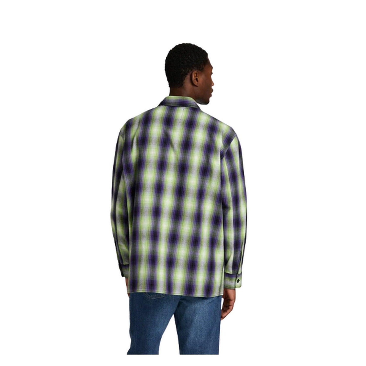 Edwin Chemises décontractées pour hommes - Big Shirt Ls - Violet