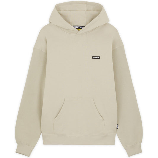 Męskie bluzy z kapturem Iuter – rodzinna bluza z kapturem – biała