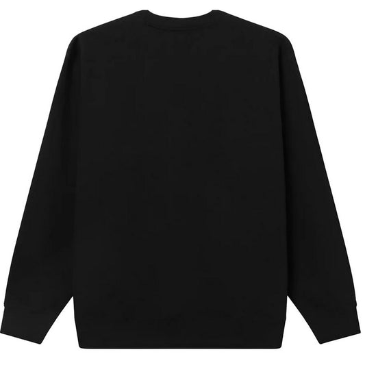 Obey Sudaderas con capucha para hombre - Forro polar Established Works Bold Crew Ii - Negro