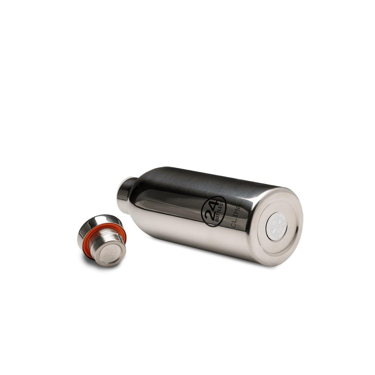 Thermos per bibite Unisex 24bottles - Clima Bottle 050 Mirror Steel - Argento