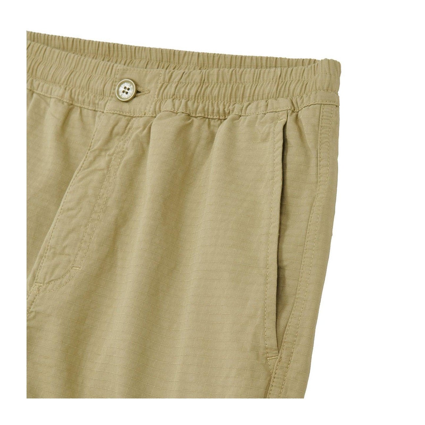 Iuter Short pour Homme - Short Cargo - Beige
