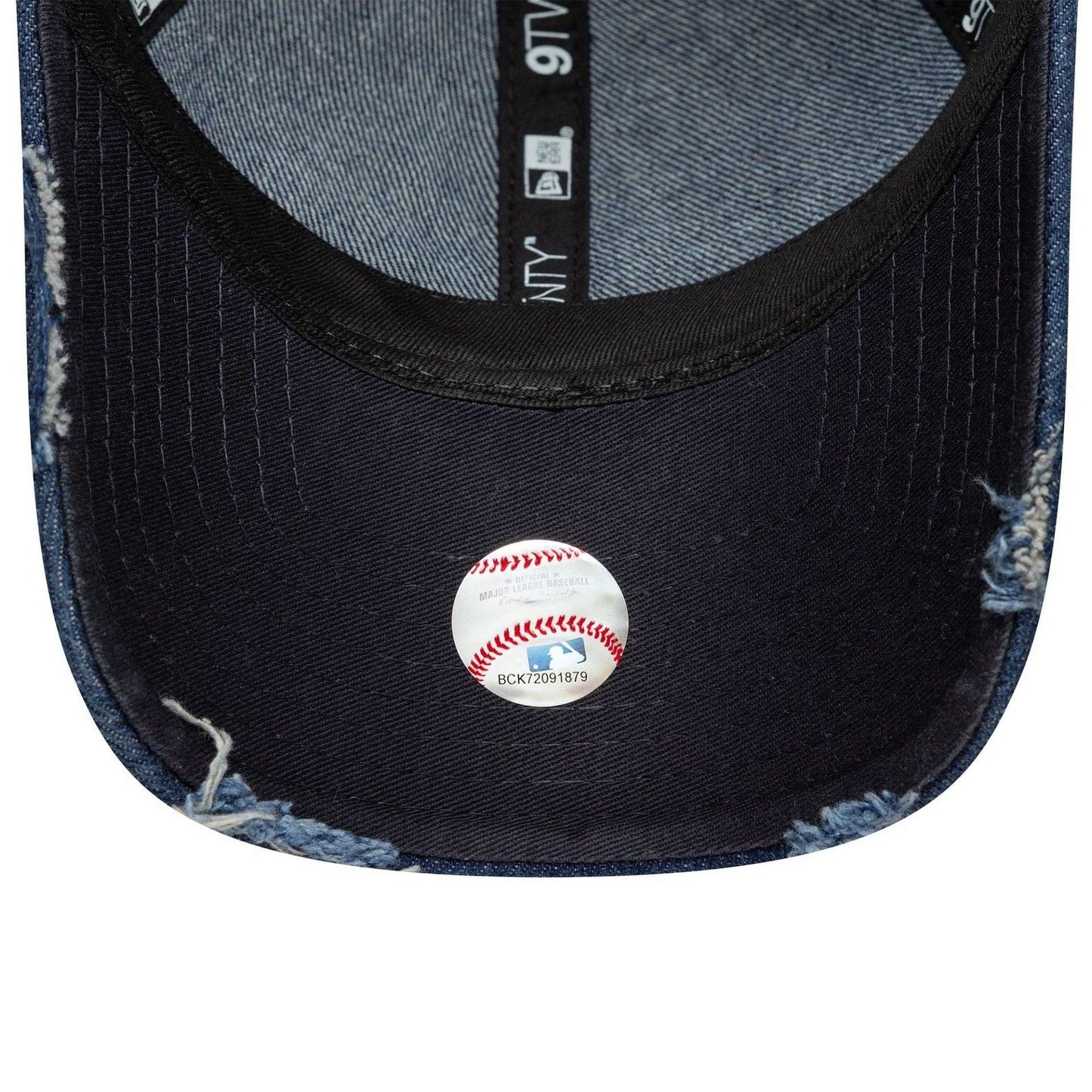 Cappellini da baseball Uomo New Era - Denim Distress 9Twenty - Blu