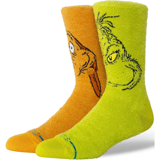 Calze Unisex Stance - Grinch And Max - Verde