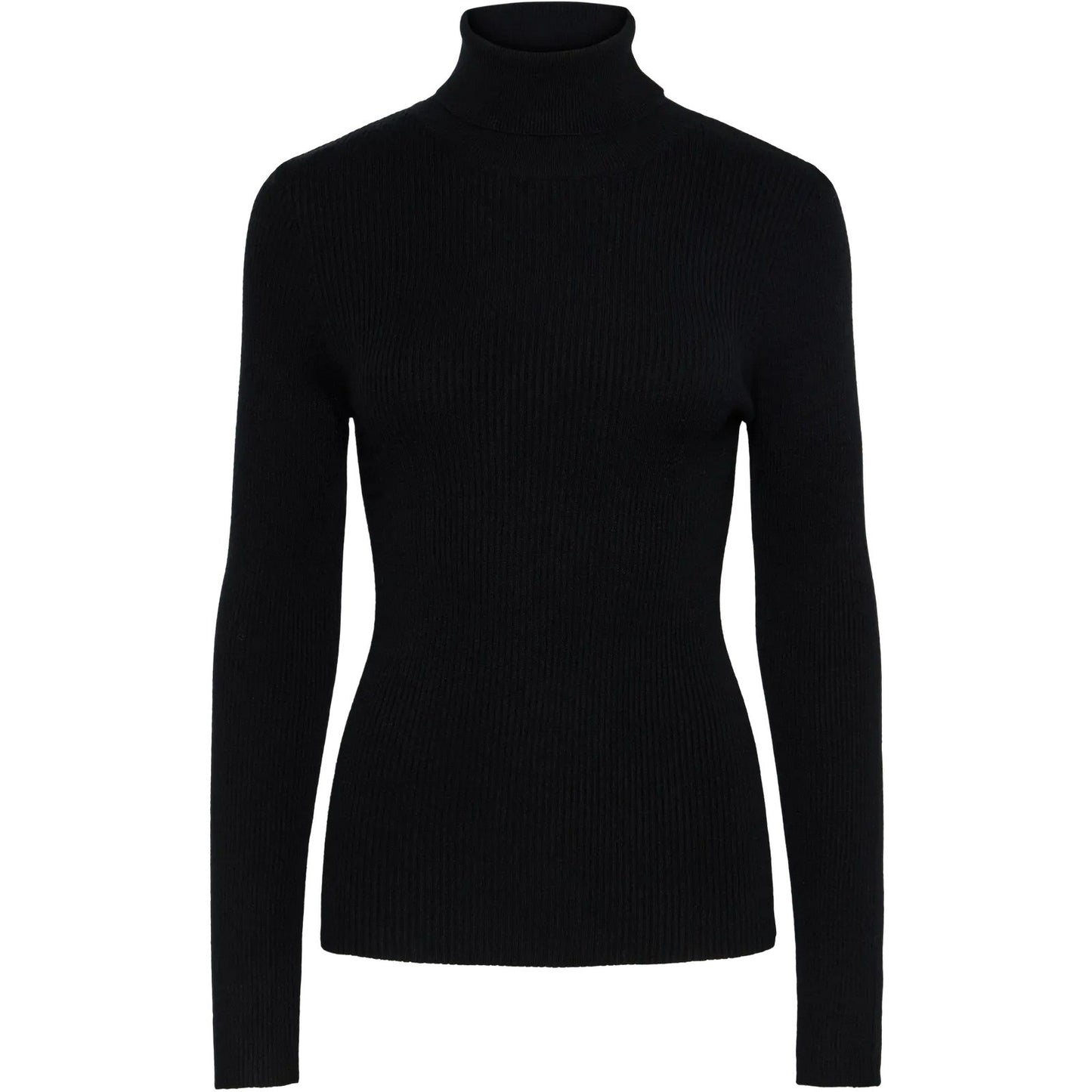 Maglie Donna Pieces - Pcmira Ls Rollneck Knit Noos Bc - Nero