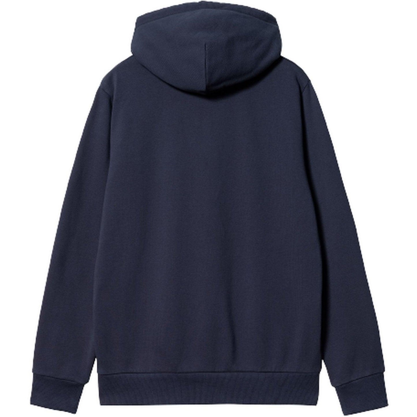Felpe con cappuccio Uomo Carhartt Wip - Hooded Script Embroidery - Blu